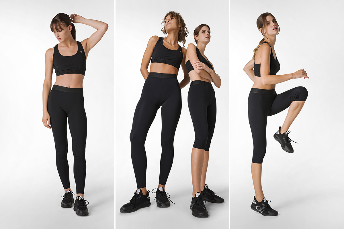 DEHA & EMANA® BY FULGAR TOGETHER FOR  TWO SETS OF LEGGINGS WITH UNIQUE COSMETIC BENEFITS